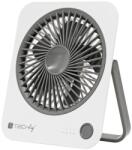 Techly IC-FAN-DSK1WG ventilátor Fehér (TLY_621666) (TLY_621666)