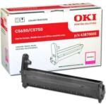 OKI Dobegység OKI 43870006 (C5650, C5750) , bíborvörös (magenta), eredeti