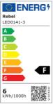 Rebel Banda Led 5m 300x5050 Ip20 Alb Cald Rebel Led0141-3 (led0141-3)
