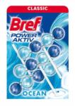 Bref Power Aktiv WC-tisztító blokk, szilárd, 3 x 50 g, óceán