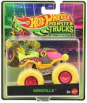 Mattel Masina Hot Wheels, Monster Truck, Glow In The Dark, Bashzilla, JFX23