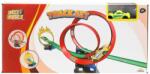 Sunman Set de joaca cu masinuta, Maxx Wheels, Track Racing, Galben