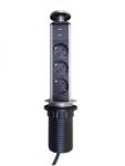 RAINBOW 3 Plug + 2 USB 1,5 m (VEAS-3P-2U)