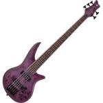 Jackson X Spectra Bass SBXP V Transparent Purple Burst