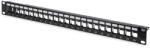 ASSMANN Patch panel modular Digitus DN-91411 24 porturi ecranat neechipat 1U negru (DN-91411)