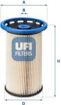 UFI filtru combustibil UFI 26.026. 00 (26.026.00) - centralcar