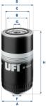 UFI Filtru ulei UFI 23.156. 03 (23.156.03) - centralcar