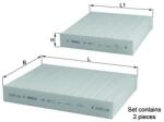 KNECHT Filtru, aer habitaclu KNECHT LA 191/S (LA 191/S) - centralcar