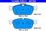 ATE set placute frana, frana disc ATE 13.0460-7283.2 (13.0460-7283.2) - centralcar