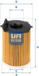 UFI Filtru ulei UFI 25.128. 00 (25.128.00) - centralcar