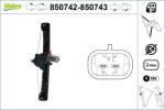 VALEO Mecanism actionare geam VALEO 850742 (850742) - centralcar