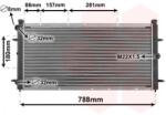 VAN WEZEL Radiator, racire motor VAN WEZEL 58002114 (58002114)