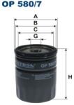 FILTRON Filtru ulei FILTRON OP 580/7 (OP 580/7) - centralcar