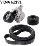 SKF Set curea transmisie cu caneluri SKF VKMA 62191 (VKMA 62191) - centralcar