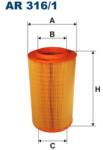 FILTRON Filtru aer FILTRON AR 316/1 (AR 316/1) - centralcar - 144,68 RON