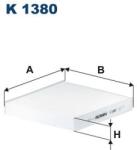 FILTRON Filtru, aer habitaclu FILTRON K 1380 (K 1380) - centralcar