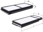 KNECHT Filtru, aer habitaclu KNECHT LA 346/S (LA 346/S) - centralcar