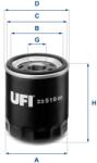 UFI Filtru ulei UFI 23.519. 00 (23.519.00)