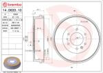 BREMBO Tambur frana BREMBO 14. D633.10 (14.D633.10)