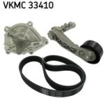SKF Pompa apa + Set curea transmisie cu caneluri SKF VKMC 33410 (VKMC 33410) - centralcar
