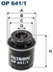 FILTRON Filtru ulei FILTRON OP 641/1 (OP 641/1) - centralcar