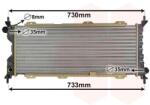 VAN WEZEL Radiator, racire motor VAN WEZEL 37002185 (37002185)