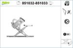 VALEO Mecanism actionare geam VALEO 851032 (851032) - centralcar