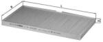 KNECHT Filtru, aer habitaclu KNECHT LA 58 (LA 58) - centralcar