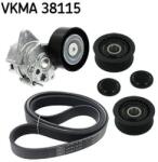 SKF Set curea transmisie cu caneluri SKF VKMA 38115 (VKMA 38115) - centralcar