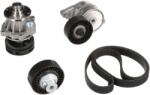GATES Pompa apa + Set curea transmisie cu caneluri GATES KP16PK1540 (KP16PK1540) - centralcar