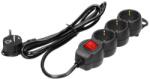 ORNO 3 Plug 3 m Switch (OR-ES-5(GS)/B/3)