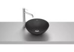 Roca Lavoar Roca Bol A32787L080, montare pe blat, 35 cm, FineCeramic, mat, Negru (A32787L080)