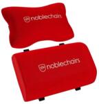 Noblechairs Gamer szék kiegészítő párna szett, Piros/Fehér (YYY903)