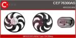CASCO Ventilator, radiator CASCO CEF76300AS (CEF76300AS) - centralcar