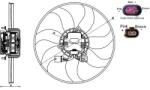 MAHLE Ventilator, radiator MAHLE CFF 170 000S (CFF 170 000S)