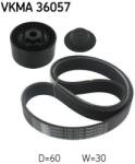 SKF Set curea transmisie cu caneluri SKF VKMA 36057 (VKMA 36057) - centralcar
