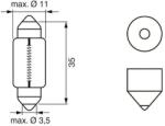 Bosch Bec, iluminare numar circulatie BOSCH 1 987 302 810 (1 987 302 810) - centralcar