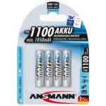 ANSMANN akkumulátor (1100 mAh, Ni-MH, AAA, 4 db) (5035232)