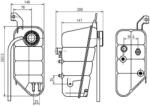 MAHLE Vas de expansiune, racire MAHLE CRT 118 000S (CRT 118 000S) - centralcar