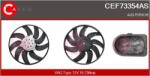 CASCO Ventilator, radiator CASCO CEF73354AS (CEF73354AS) - centralcar
