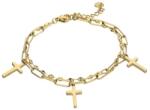 Marc Malone Brățară dublă placată cu aur May Gold Bracelet MCB23045G