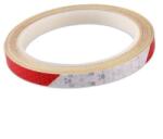 Original Deals Fényvisszaverő öntapadó szalag hangoláshoz, jelzésekhez és jobb láthatósághoz a forgalomban, 3M erős ragasztó, fehér és piros, 800 x 1 cm, EREDETI AJÁNLATOK (23AGL1201)