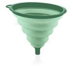 LUXPLASTIC IRIS L-00630-3 összecsukható tölcsér, zöld (L-00630-3) (L-00630-3)