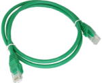 ALANTEC Alantec KKU6AZIE5.0 Patch-cord U/UTP cat. 6A LSOH 5.0m green (KKU6AZIE5.0) - vexio
