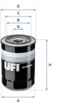 UFI Filtru ulei UFI 23.486. 00 (23.486.00) - centralcar