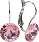 Levien Elegáns fülbevaló Rivoli Light Rose