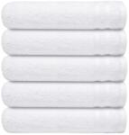 Nautica Crew Törölköző szett, 5 darabos, 50 x 30 cm, 100% pamut, 550 g/m2, Fehér (43026145)