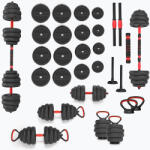 HMS Súlyzó készlet HMS SGN140 Pro Set 6w1 40 kg