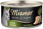 Miamor 24x80g Miamor Naturelle Fine Filets nedves macskatáp - Csirke & zöldség