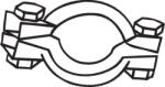 BOSAL Colier, sistem de esapament BOSAL 254-930 (254-930)